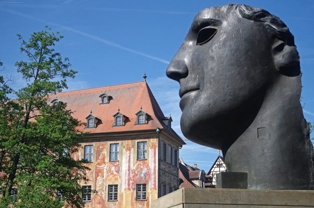 Igor Mitoraj Centurione I Sculpture in the Old City, Bamberg