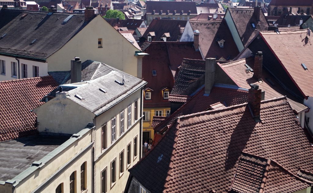 Rooftops in the Old Town, Bamberg