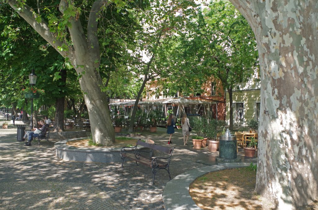 Hlavne Namestie, the Main Square, Bratislava