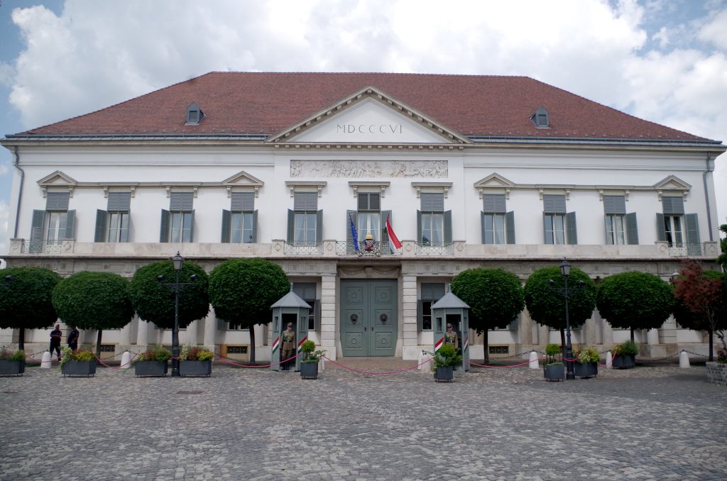 Sandor Palace, the President’s Residence, Budapest