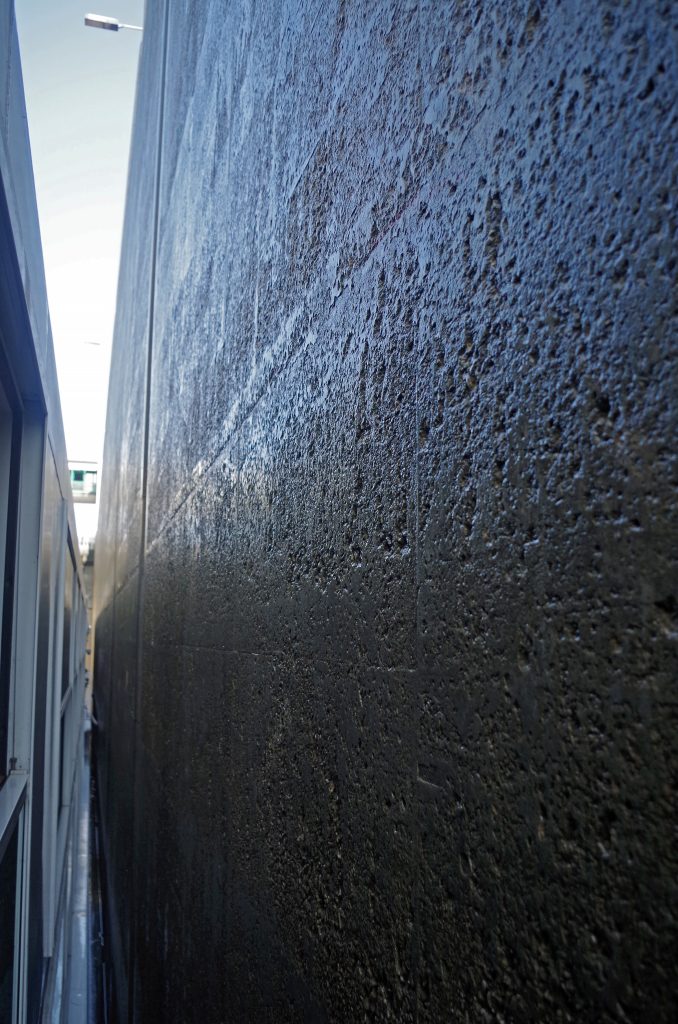 Tall lock on the Rhine-Main-Danube Canal, with inches to spare alongside our ship