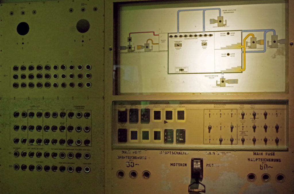 Nuremberg Trials Lighting Control Panel