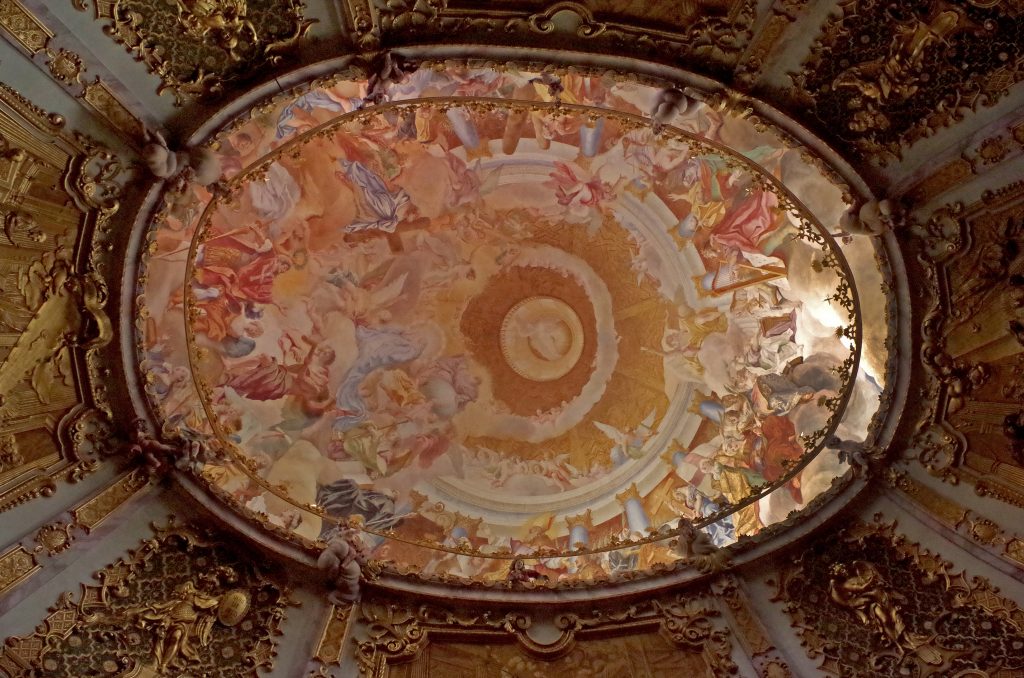 Ceiling at the Weltenburg Abbey, Regensburg