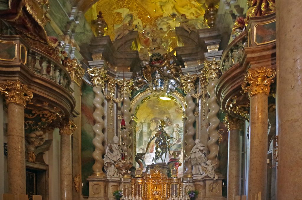 St. George Statue at the Weltenburg Abbey, Regensburg