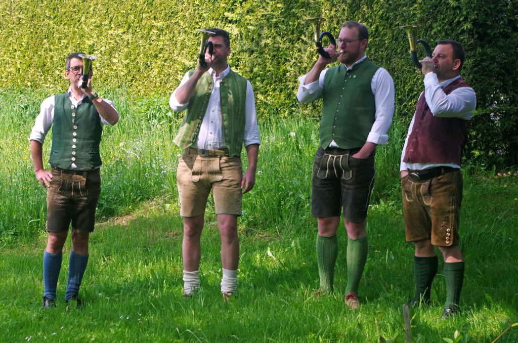 Welcoming us upon our arrival in Salzburg