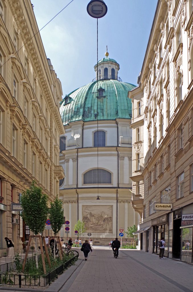 Peterskirche and the Old City, Vienna
