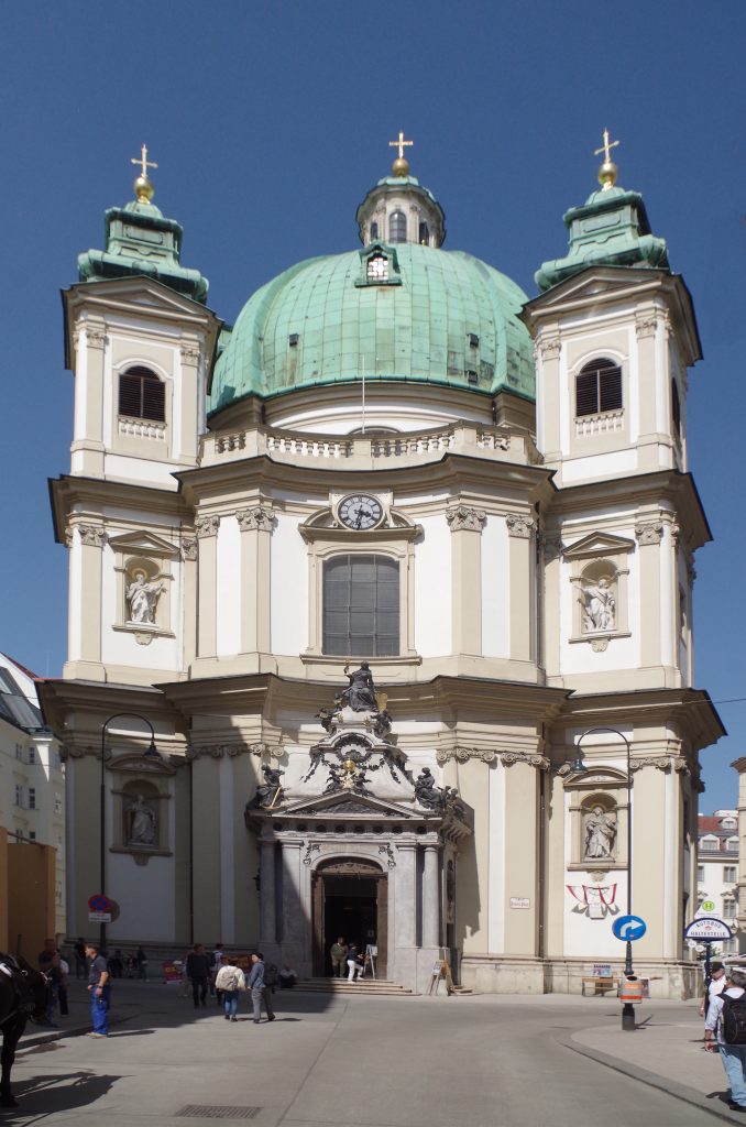 Peterskirche in the Old City, Vienna