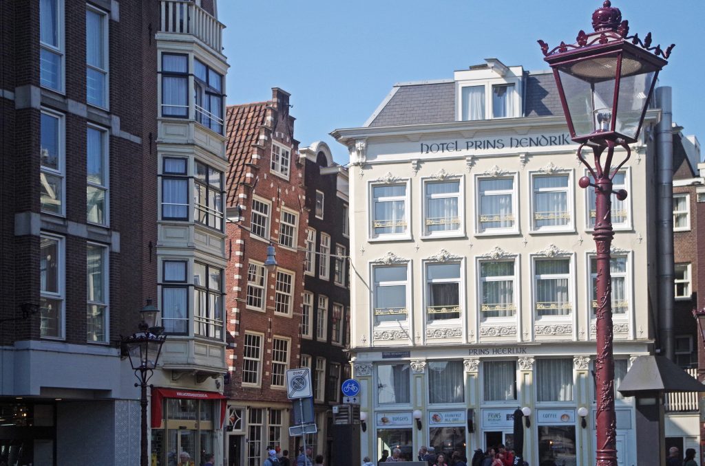 Unique residential architecture in Amsterdam