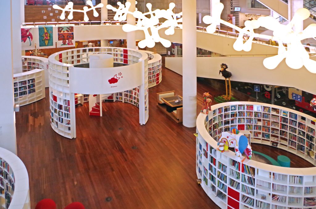The children’s floor at Openbare Bibliotheek Amsterdam (OBA), Amsterdam