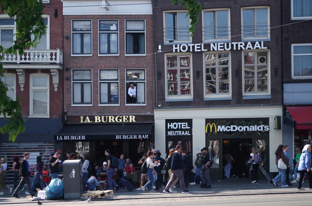 An Amsterdam street scene