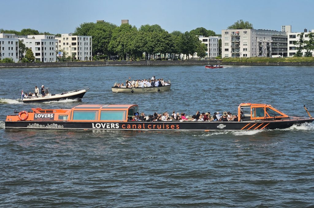 Canal Tour Boats, Amsterdam