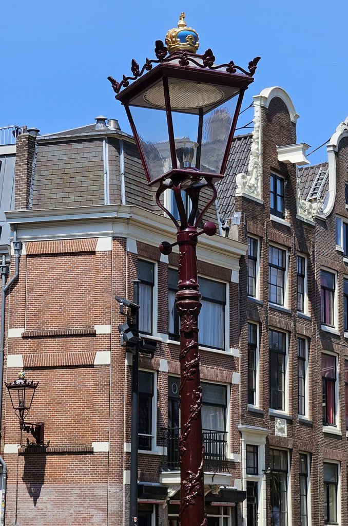 Gaslights in Amsterdam