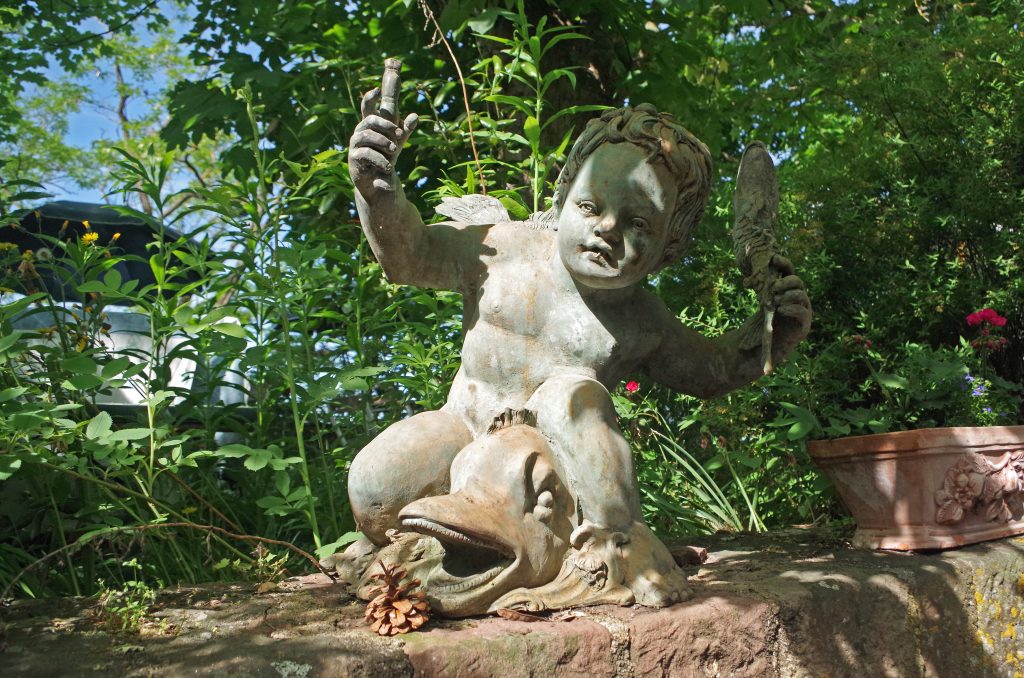 On the grounds of the aristocrats’ castle, Miltenberg