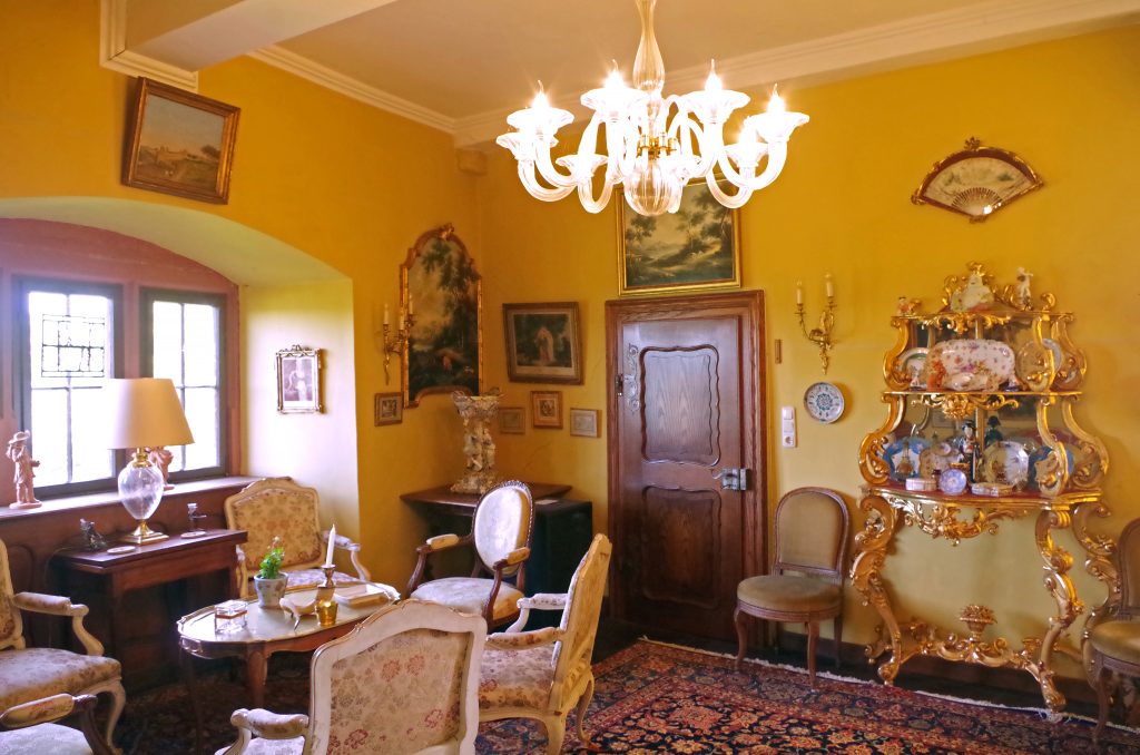 The baroness’s personal room at the aristocrats’ castle, Miltenberg