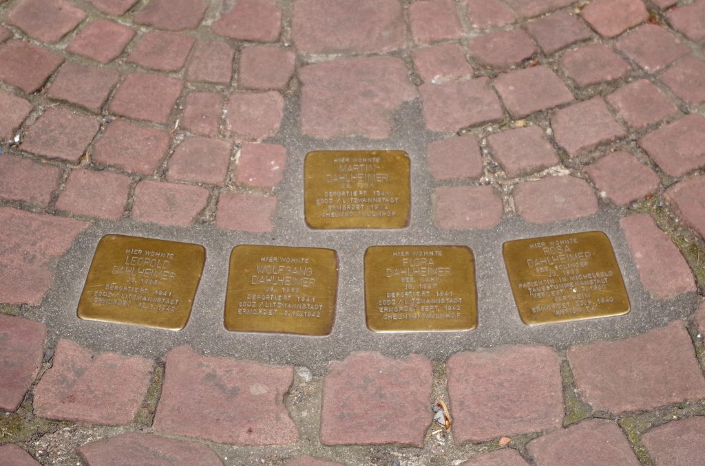 Cobblestones in downtown Miltenberg
