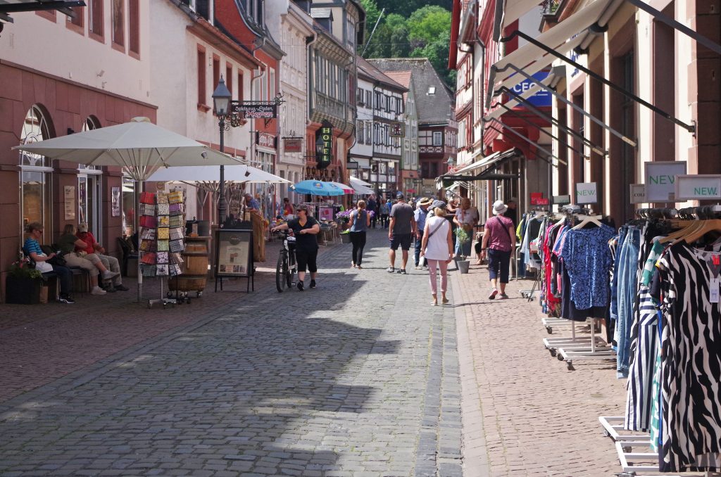 A scene in the charming town of Miltenberg