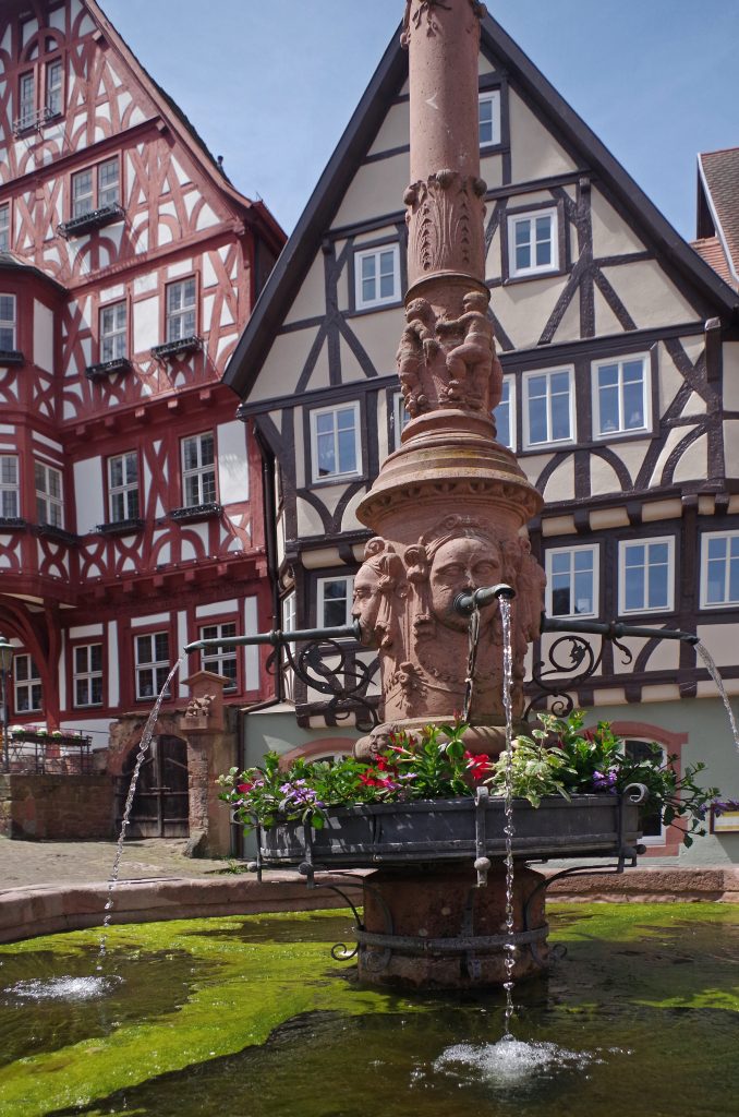Fountain in downtown Miltenberg