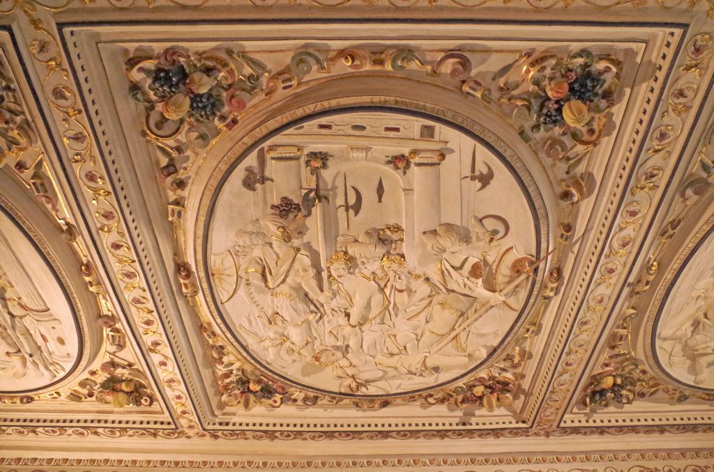 Ceiling in the Schloss Weikersheim Palace, Weikersheim