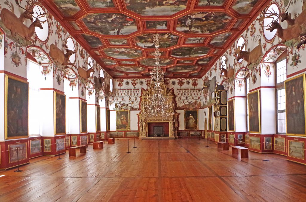 The Rittersaal at Schloss Weikersheim Palace, Weikersheim