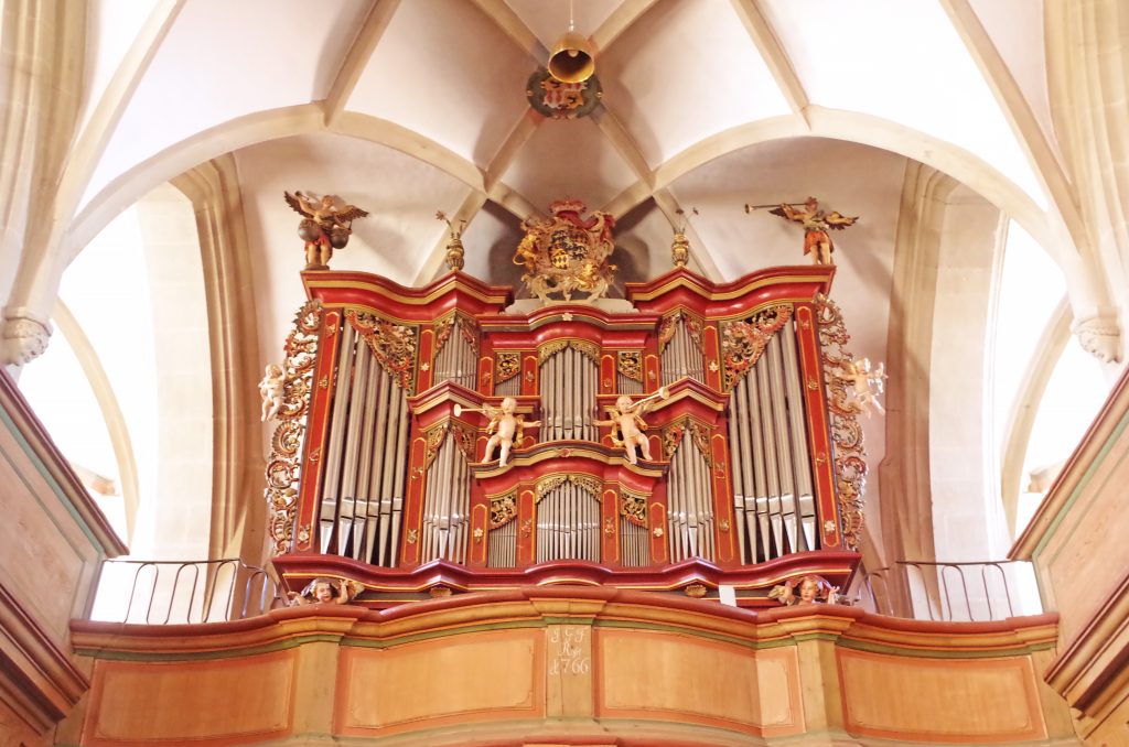 Organ at Church of St Georg, Weikersheim